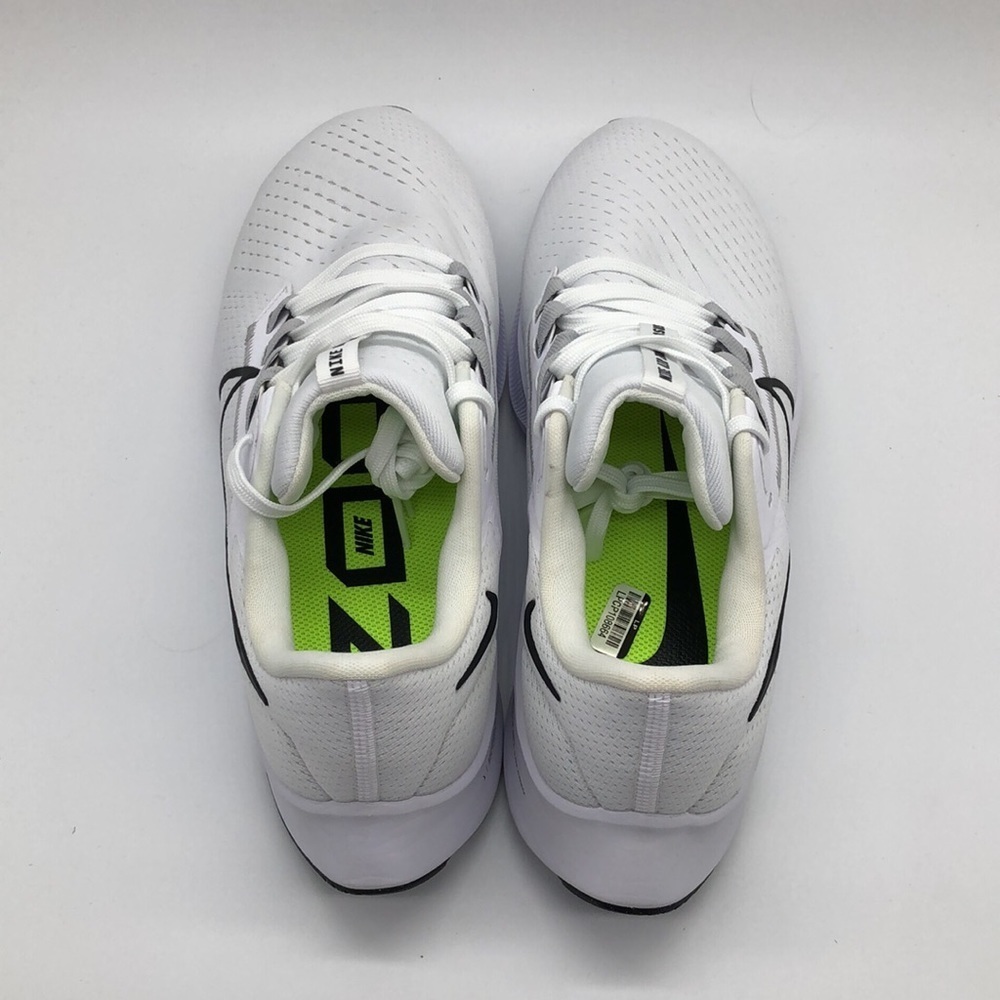 Nike Air Zoom Pegasus 38 Shoes Men's White Black (CW7356-100) - Picture 5 of 5